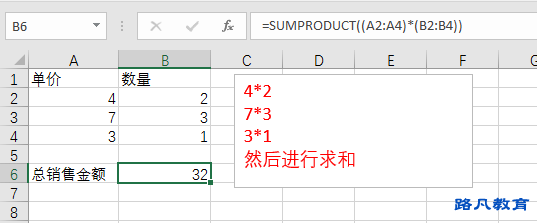 Excel中进行隔列求和